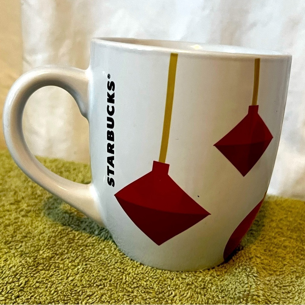 Starbucks‎ 2012 Holiday Christmas Coffee Tea Mug Cup Hanging Ornaments